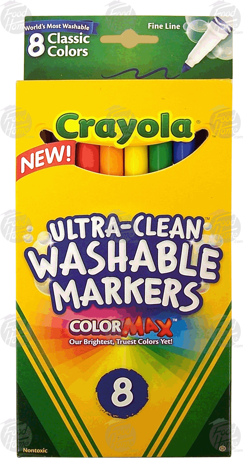 Crayola washable markers, 8 classic colors, non-toxic Full-Size Picture